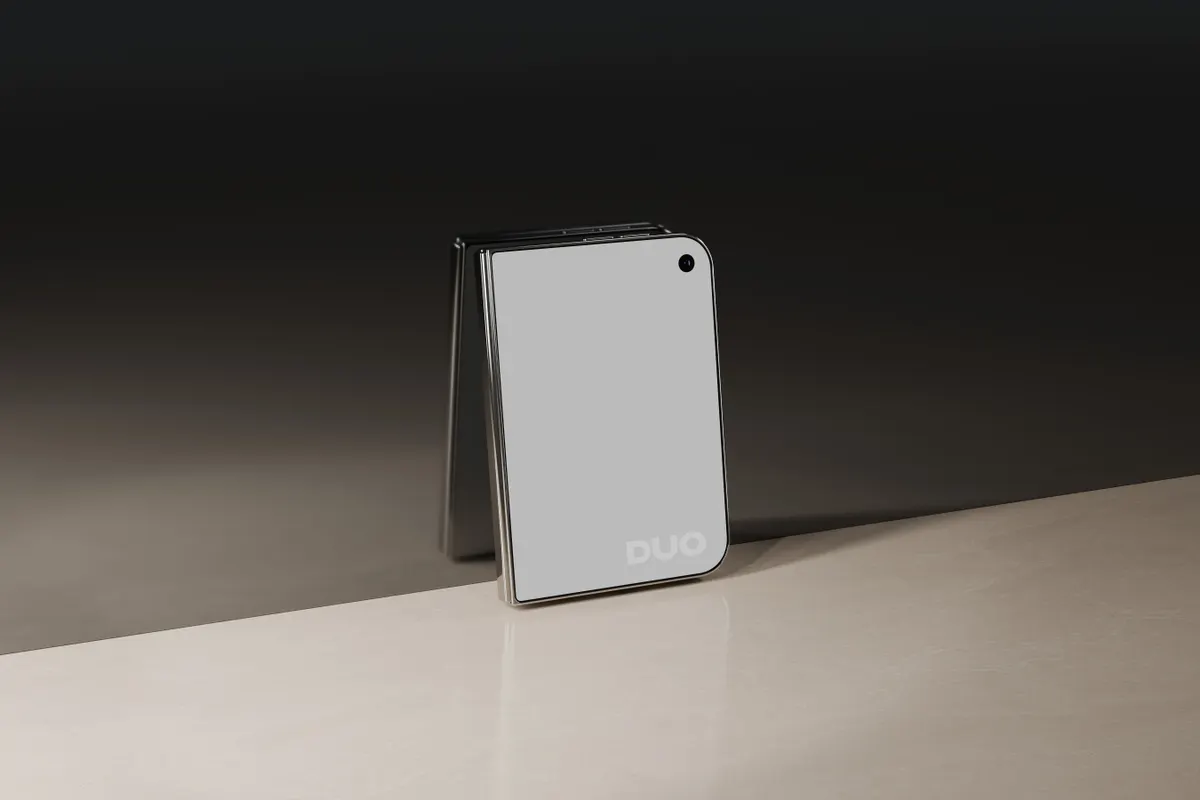 Folded iPhone Duo Mockups