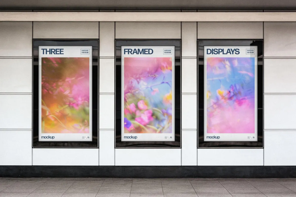 Station Displays Mockup