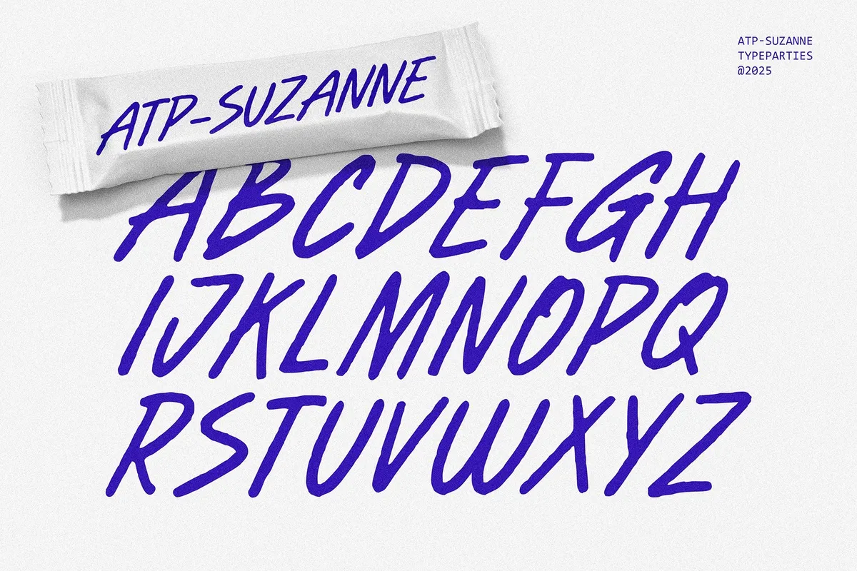 Suzanne - Handwritten Display Font
