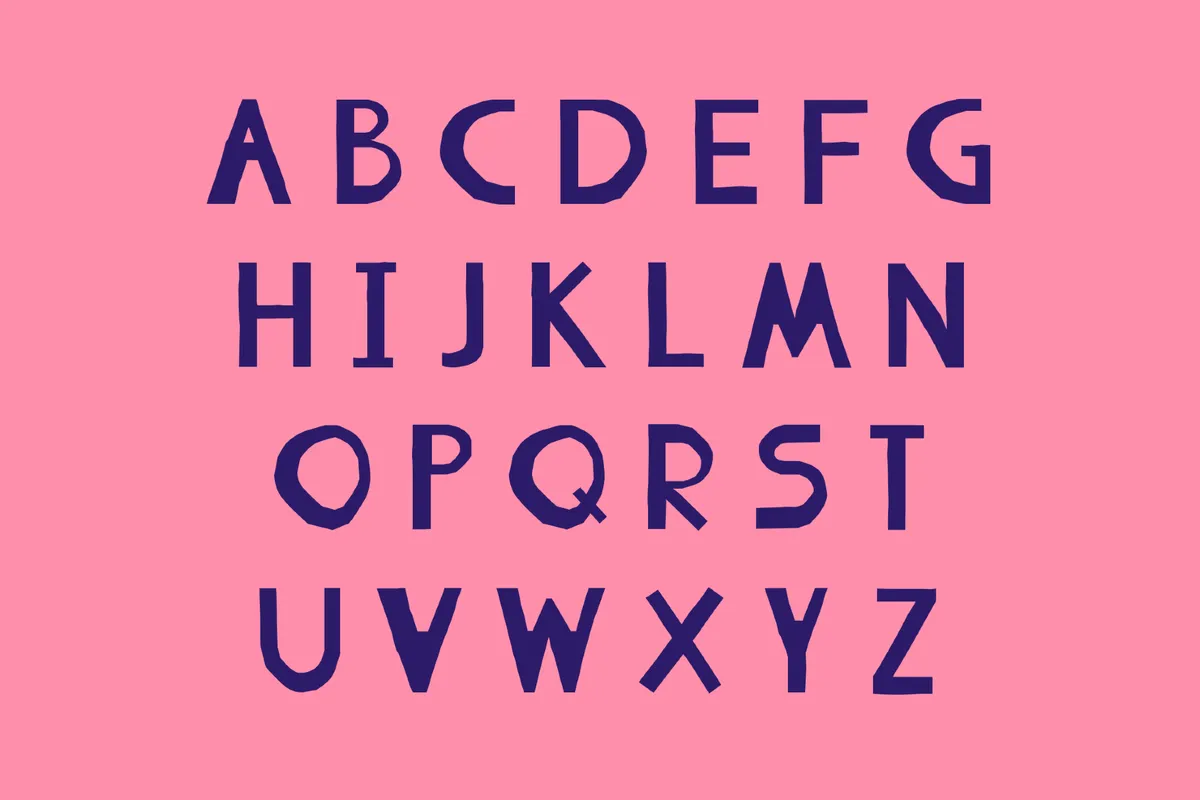 Emocja - Funny School Font