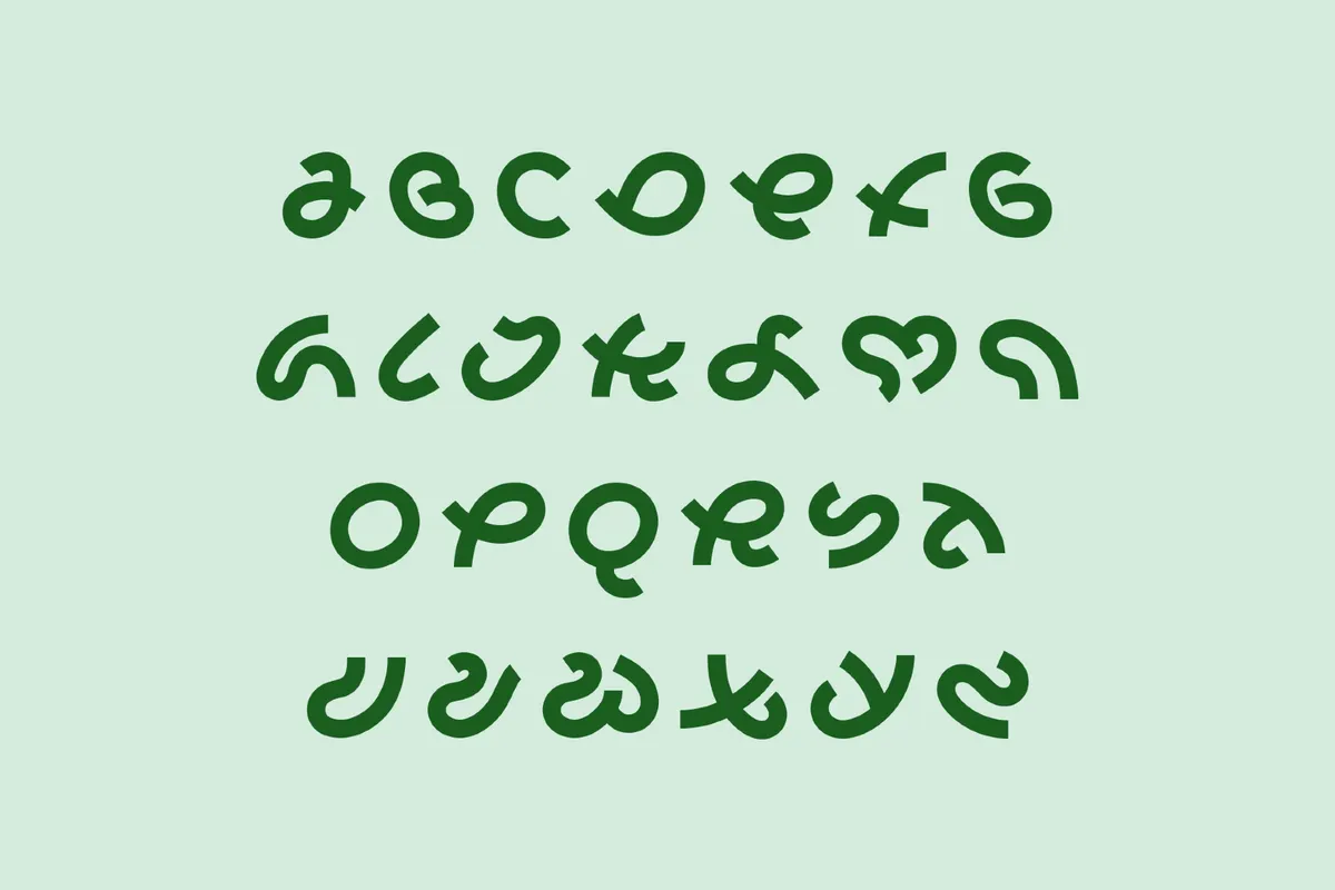 Pizius - Funny Experimental Font
