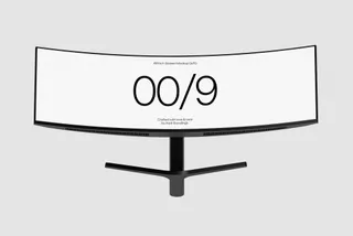 Wide Screen Mockup