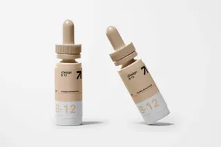 Dropper Bottle Mockup
