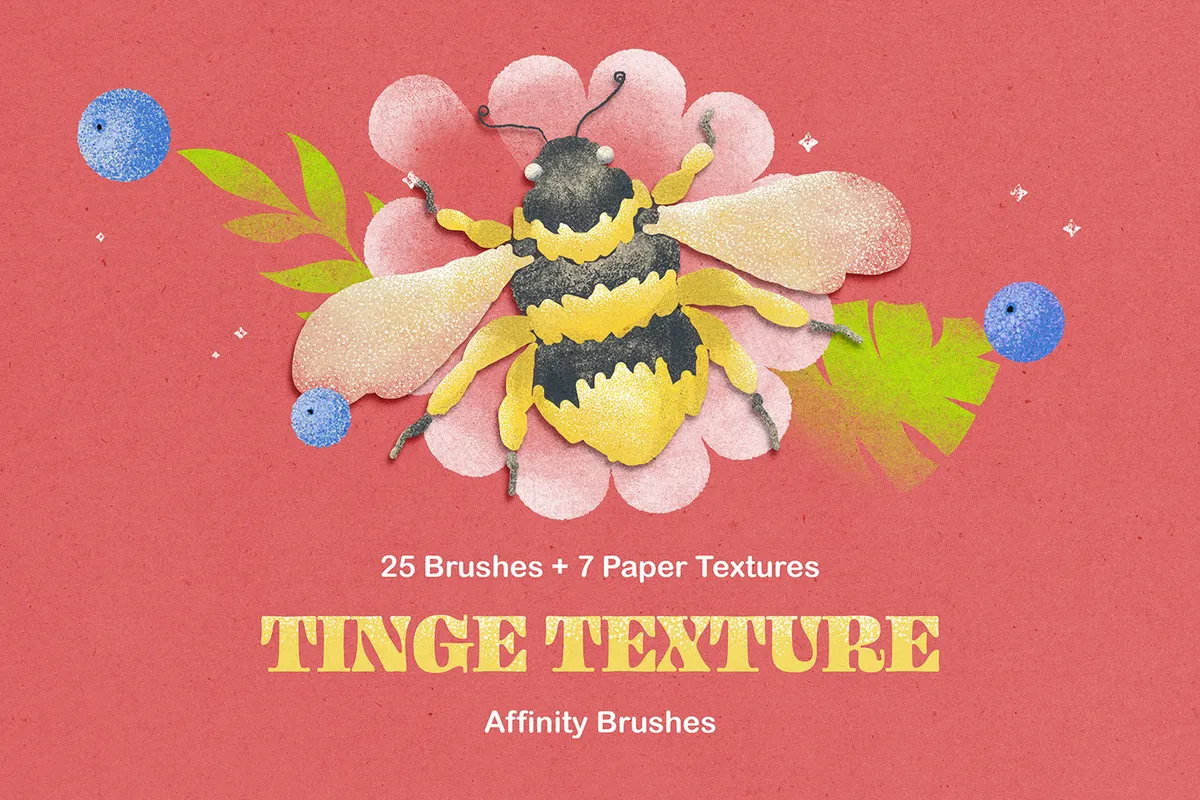 Tinge Texture Affinity Designer Brushes