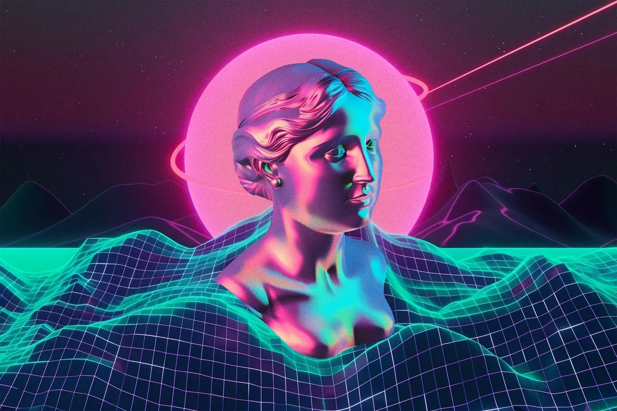 Vaporwave Collage Kit