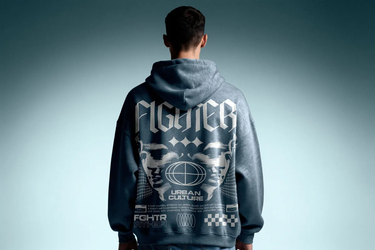 Streetwear Apparel Mockups Bundle
