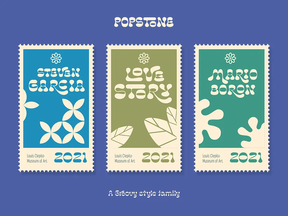 Popstone Display Font