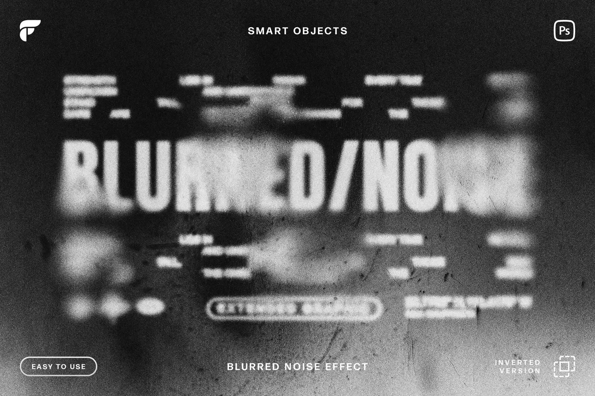 Blurred Noise Effect