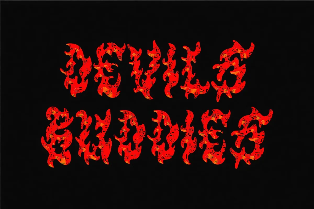 TF Voide Murdered Font