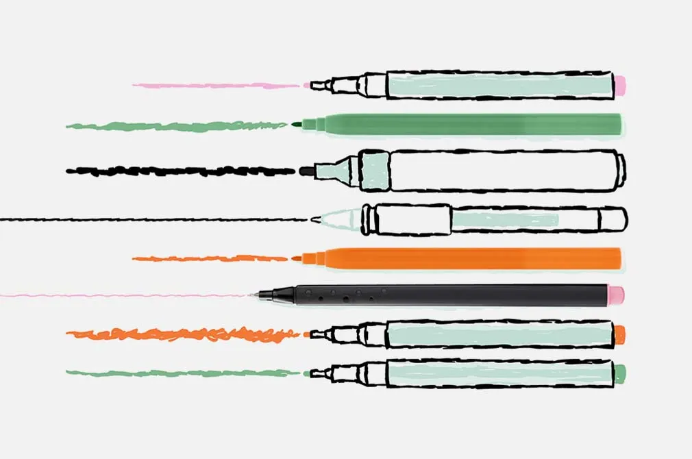 Badly Drawn Scribble Illustrator Brushes