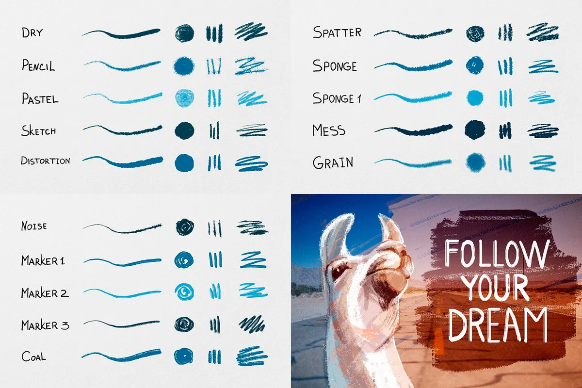 Photoshop Brushes Bundle
