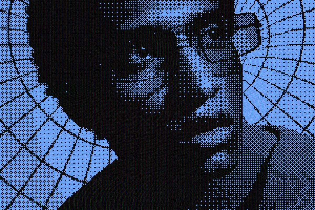 Dither Pixel Bitmap Photo Effect