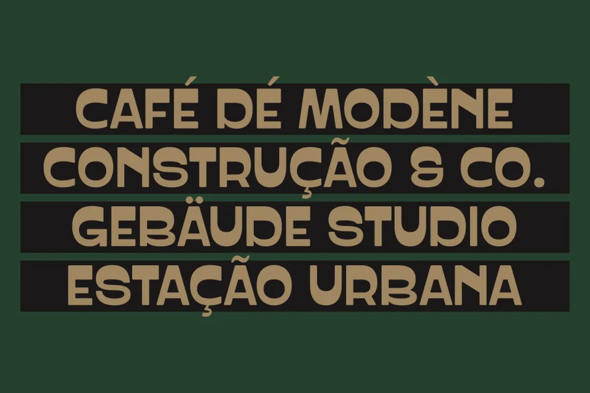 PRAK Trotoer - Vintage Display Font