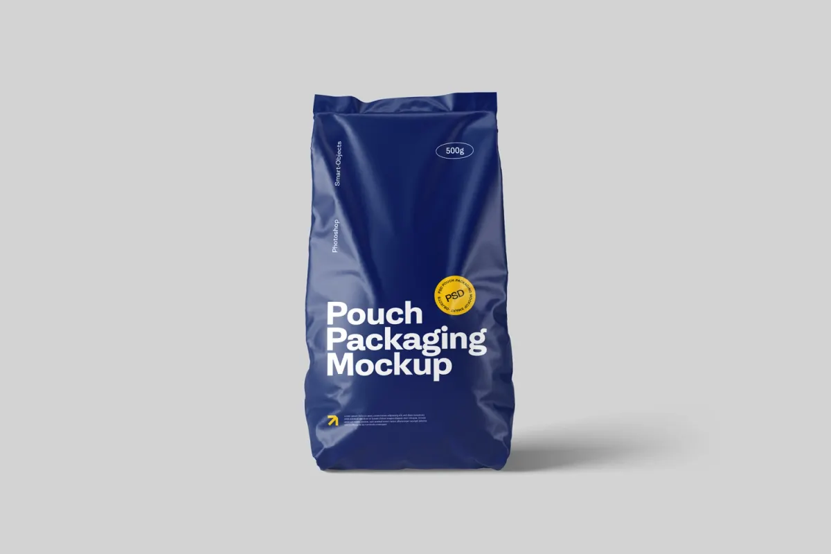 Pouch Packaging Mockups