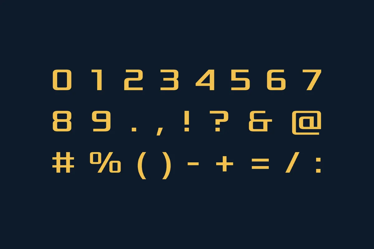 Xolonium - 90s Sci-Fi Font