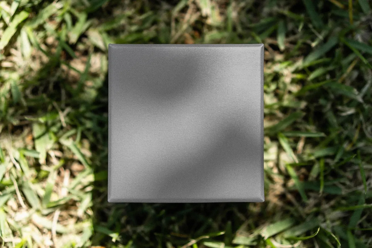 Gift Box Mockup on Grass