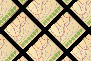 Pizza Box Mockup Diagonal Layout