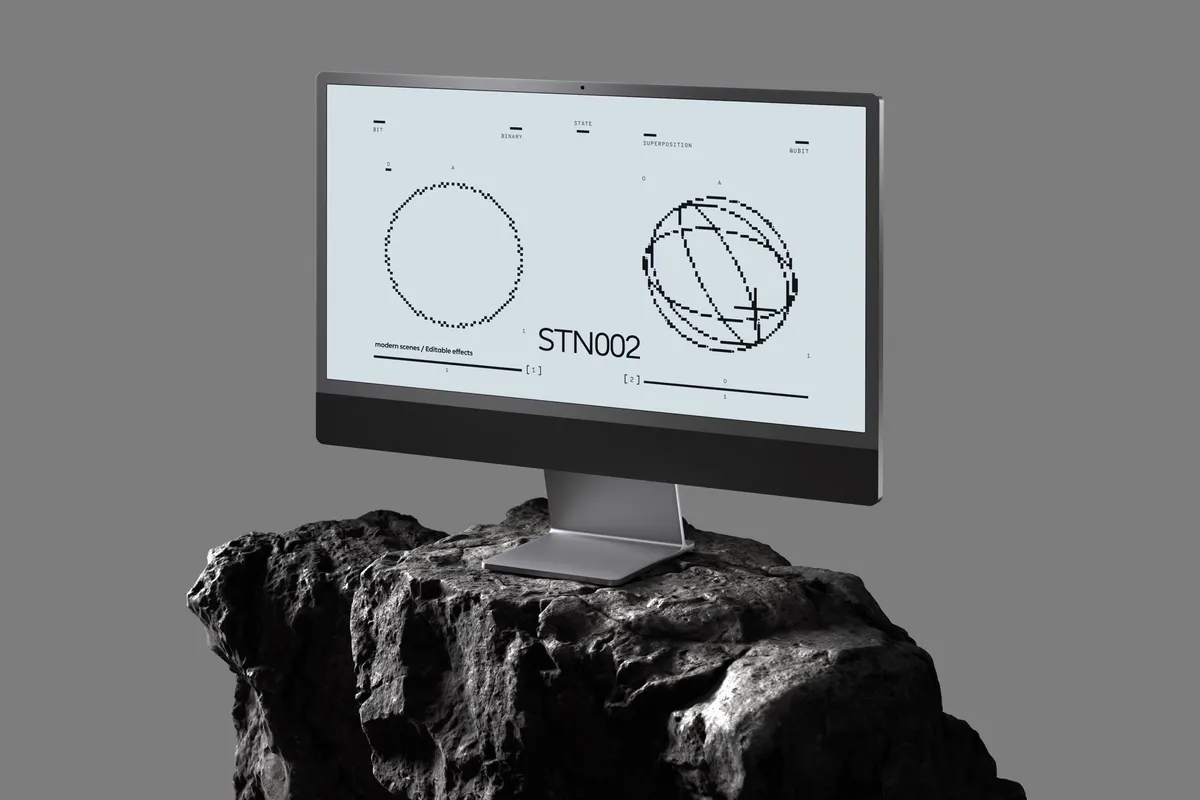 iMac Mockup Stand