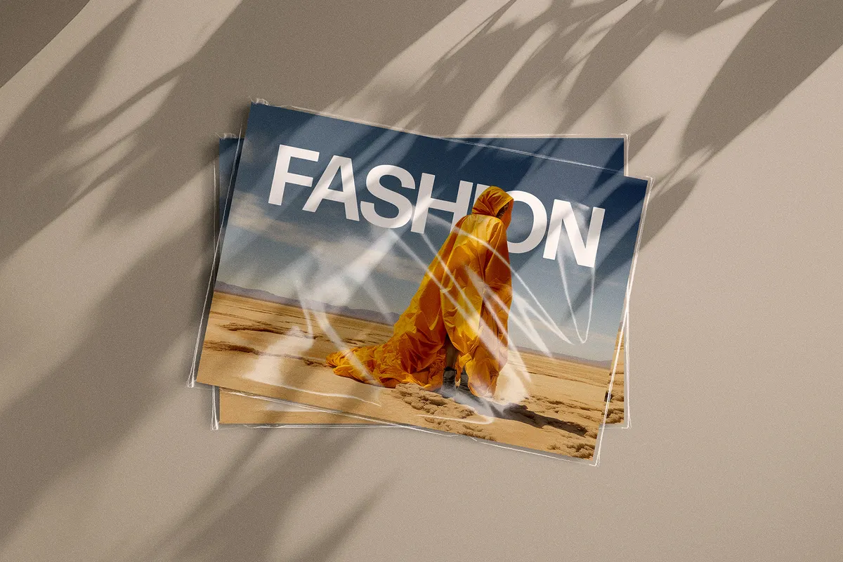A4 & US Paper Landscape Magazine Mockups