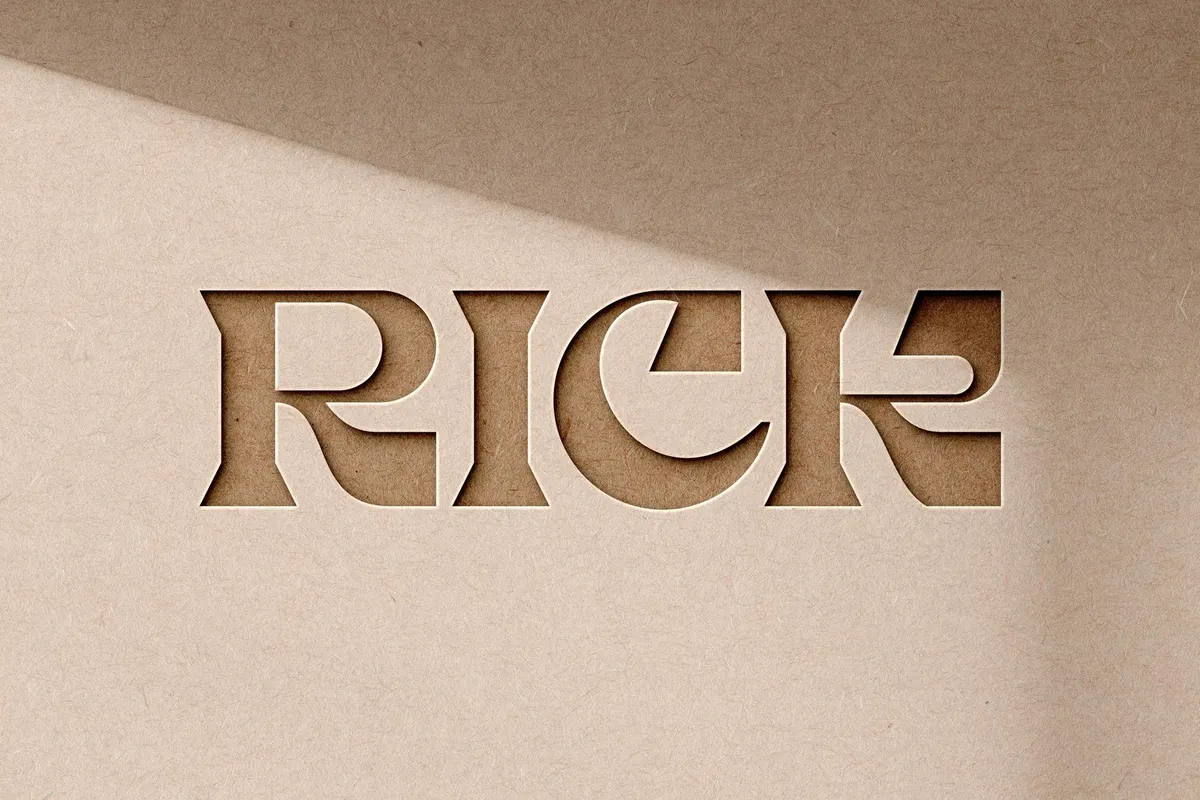 Craft Cut Out Paper Mockup