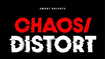 Distortion Text & Graphic Effect