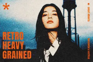 Retro Heavy Grained Photo Effect