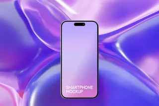 iPhone 16 Pro Mockup Boba Cube