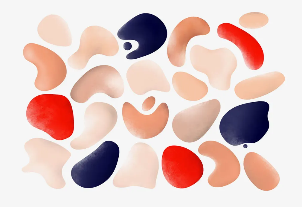 Soft Buddy Abstract Shapes