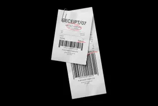 Receipts With Clip Mockup