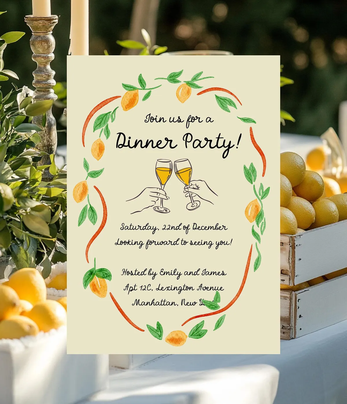 Summer Watercolor Frames