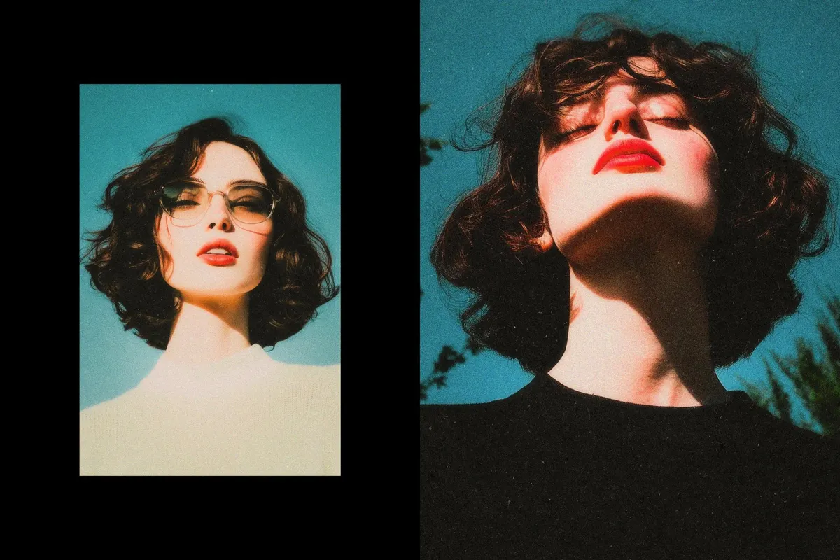 Vintage Indie Film Photo Effect