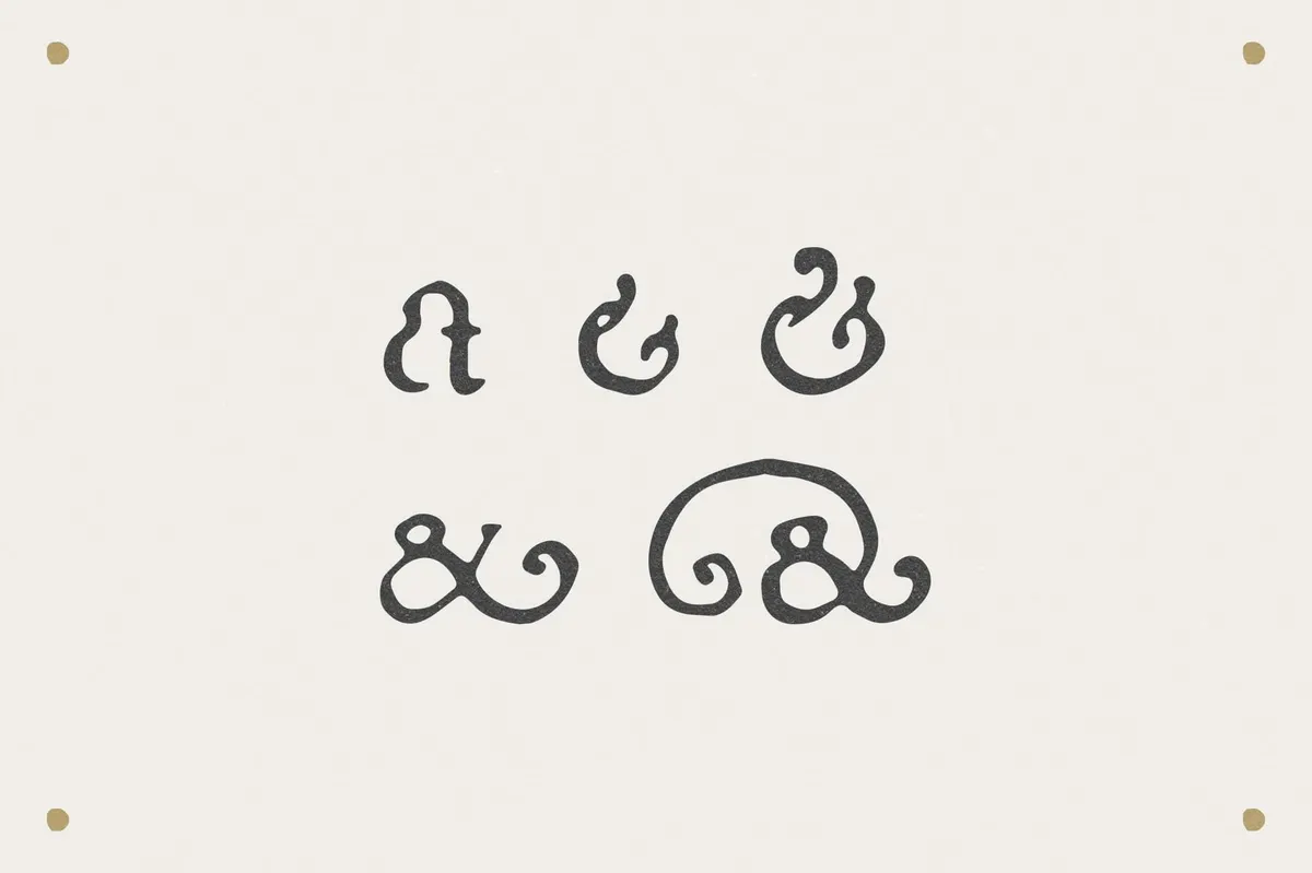Fratelli Serif font Extras