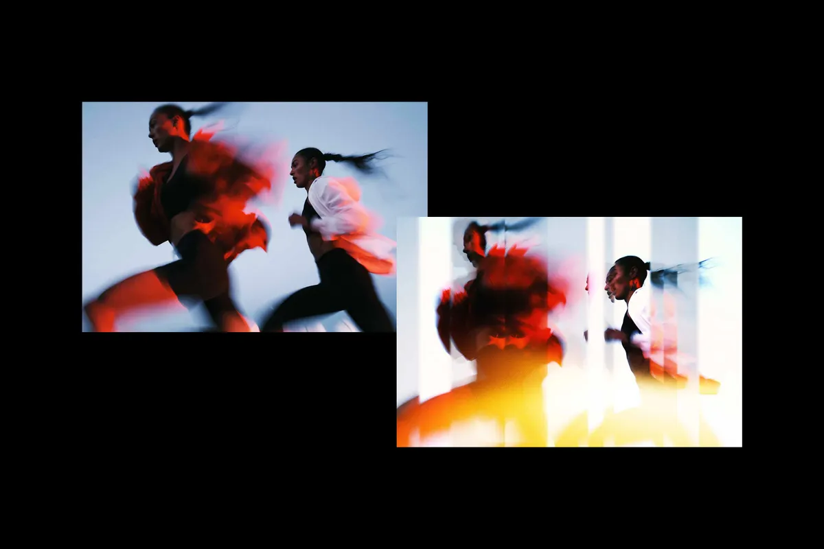 Prism Split Photo Effect