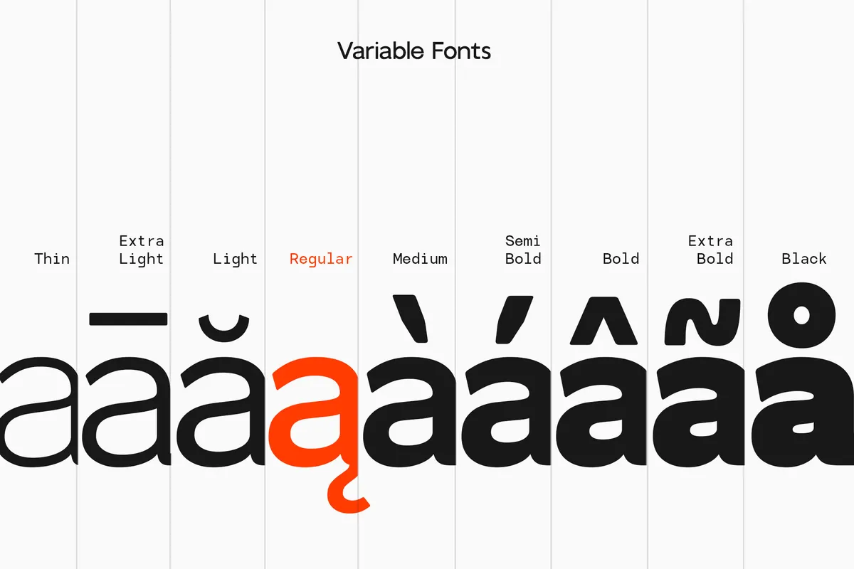 GC Bustle Sans - Modern Variable Sans Font