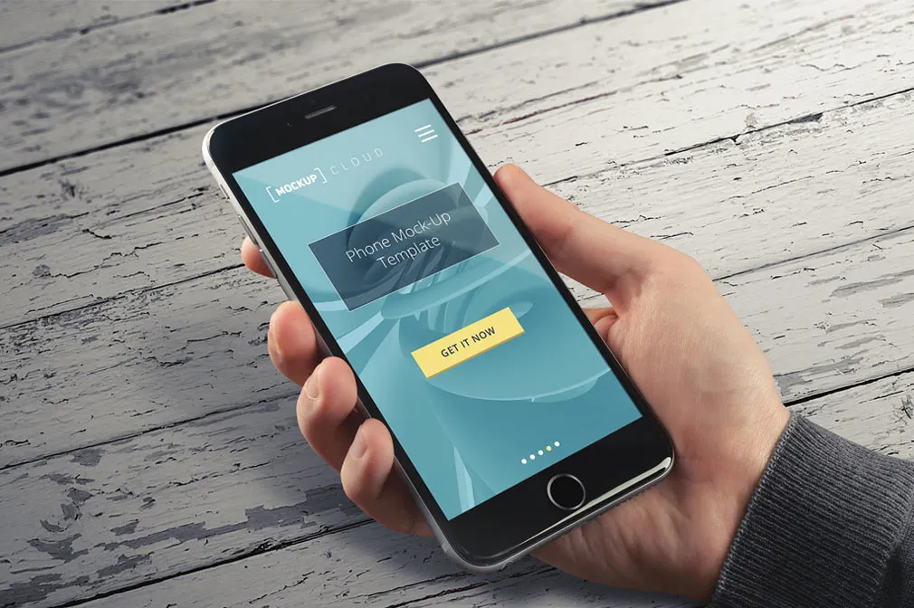 Real Photo iPhone Mockup
