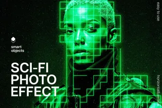 Futuristic Sci-Fi Photo Effect