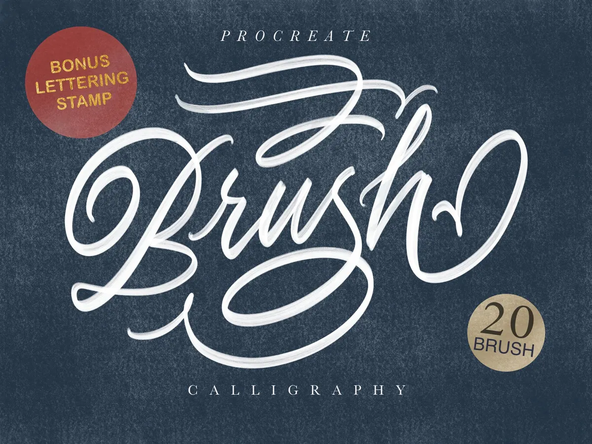 Calligraphy Procreate Brush