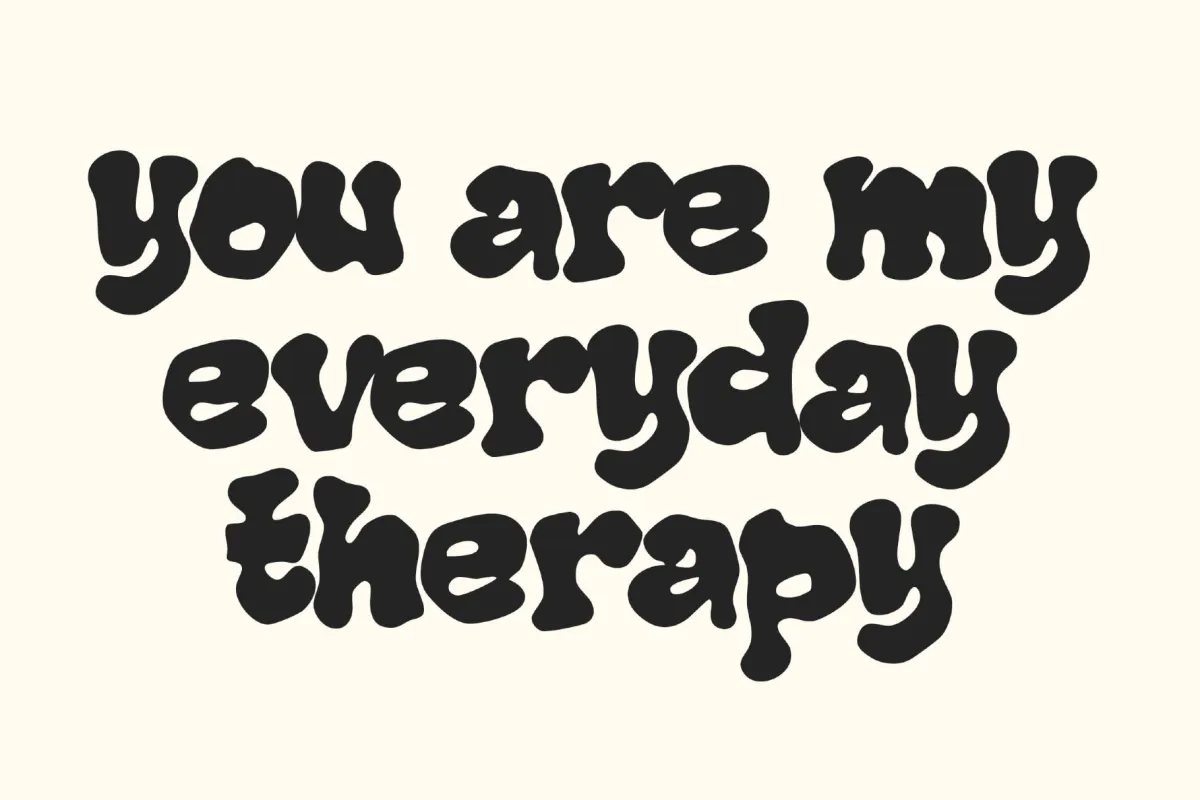 Diobel – Playful Liquify Display Font