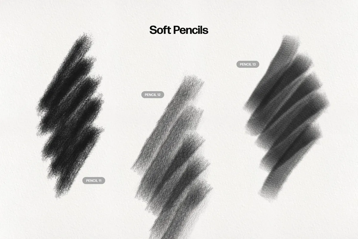 Basic Pencil Procreate Brushes