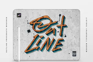 Outline Procreate Brushes
