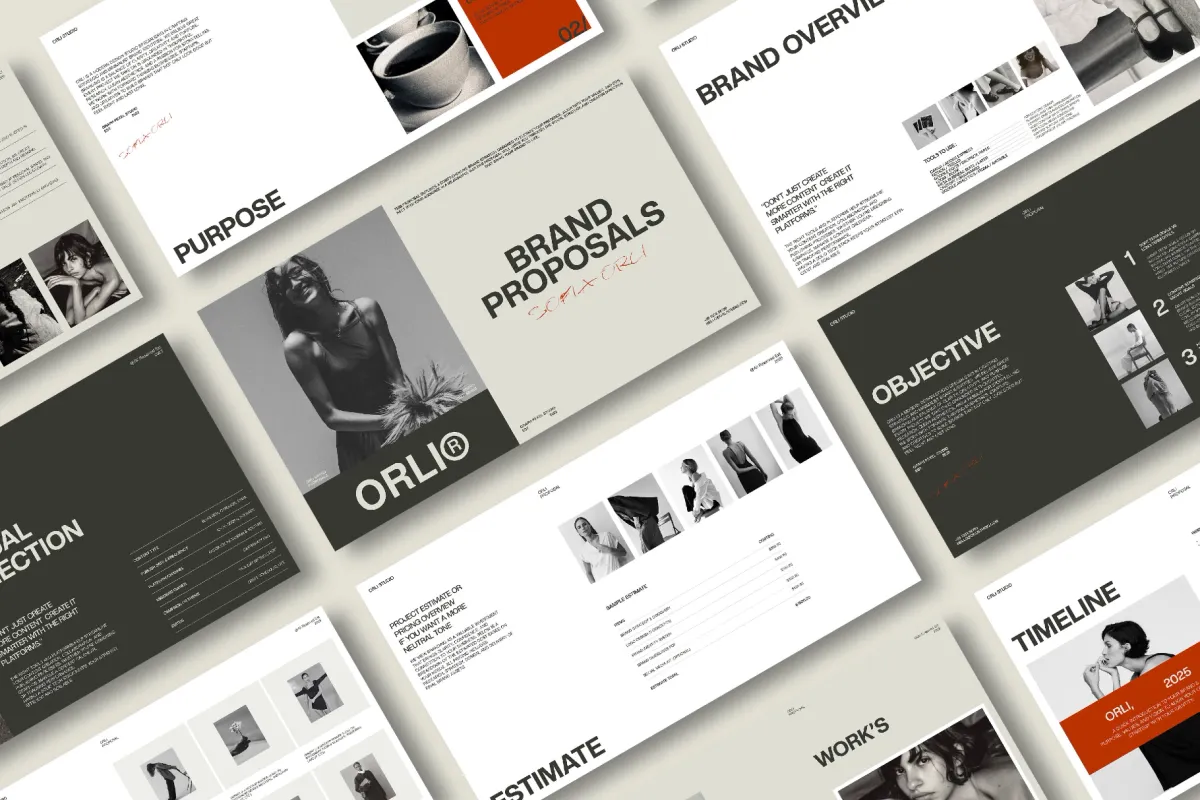 ORLI | Brand Proposal Template