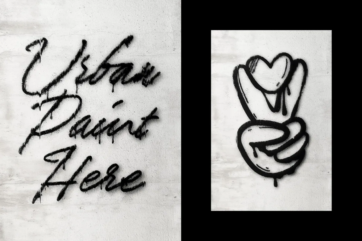 Graffiti Text & Logo Effect