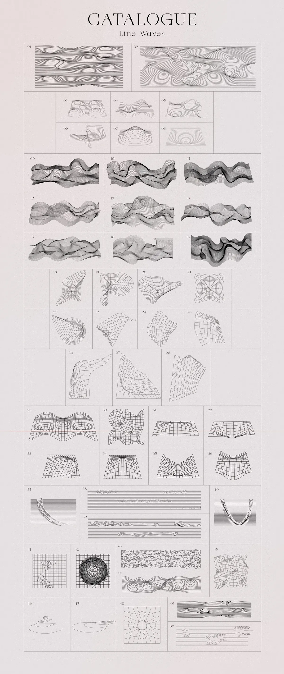 GRADIENTS: Lines & Shapes Collection