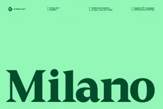GC Milano – Strong Serif Elegance