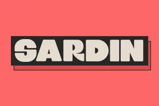 Sardin - Bold Rounded Sans Serif Font