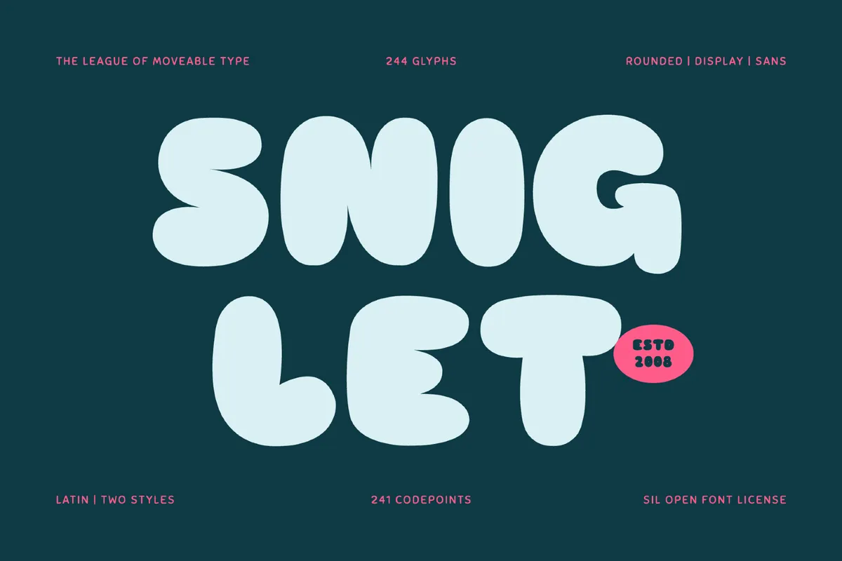 Sniglet - Free Puffy Font