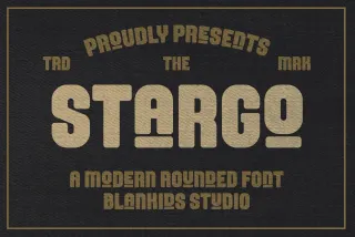 Stargo - Bold Rounded Sans Font