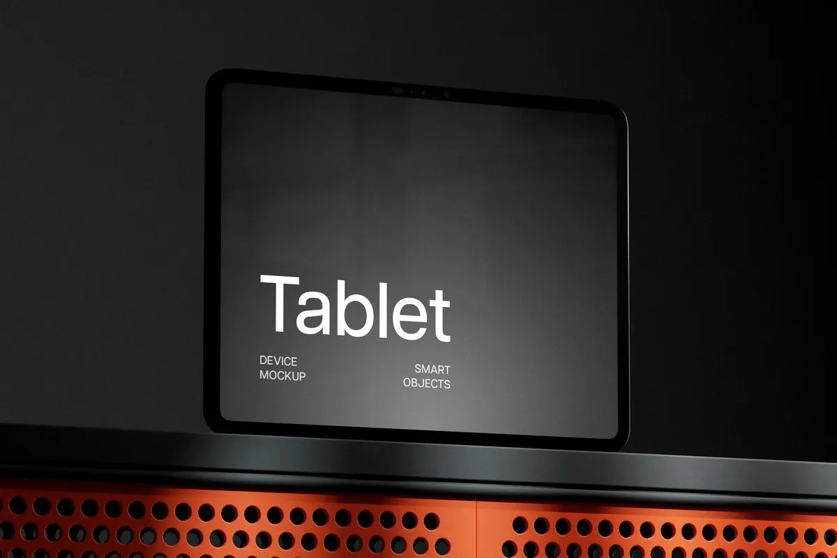 M4 iPad Pro 13 Device Mockup