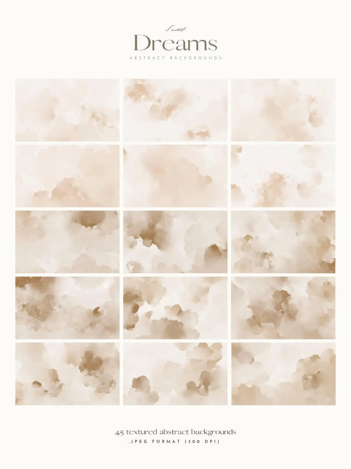 Sweet Dreams: Abstract Texture Backgrounds