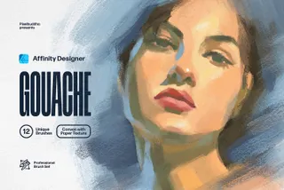 Gouache Collection Affinity Designer Brushes